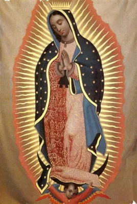  Guadalupe: Virgin of Tepeyac's Triumphant Majesty and Soulful Gaze!