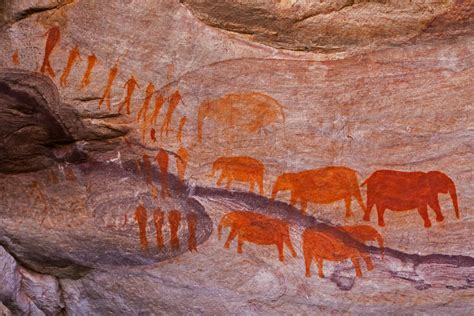  The San People Rock Painting! A Window into Prehistoric Spiritual Beliefs and Vibrant Animal Symbolism